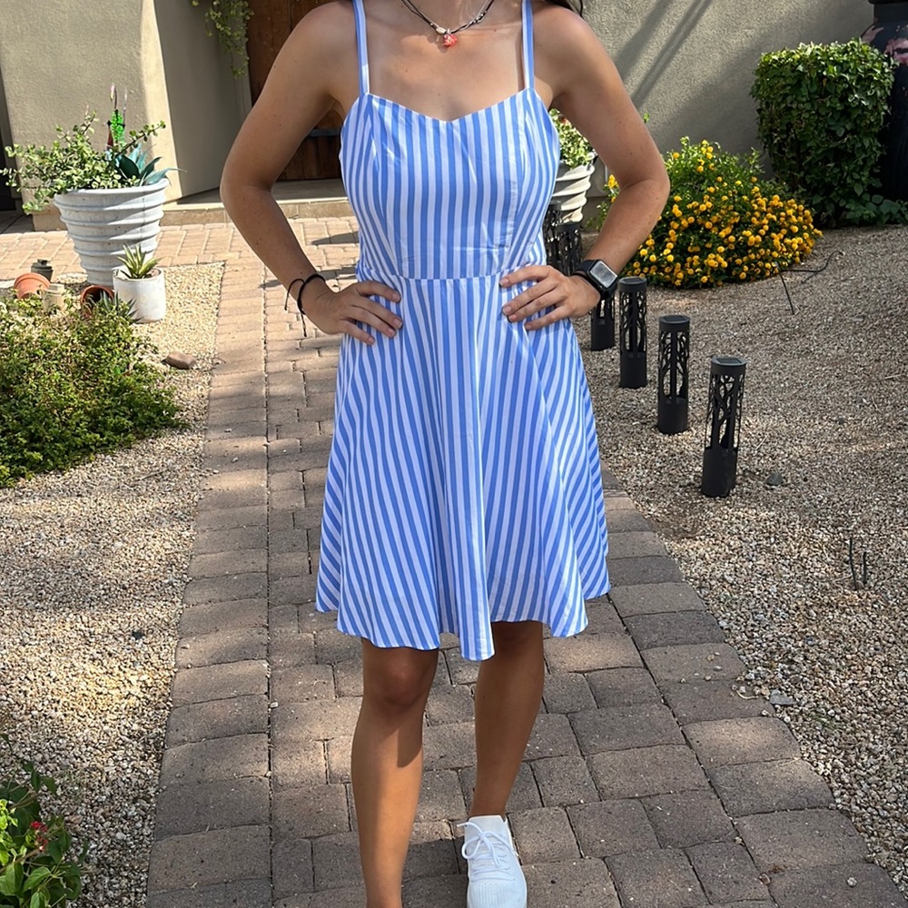 Summer striped dress